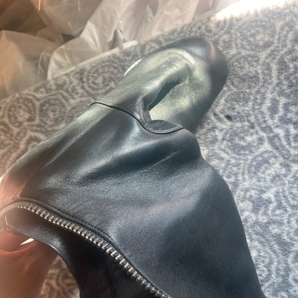 Stuart Weitzman soft leather under knee booties - Picture 10 of 11